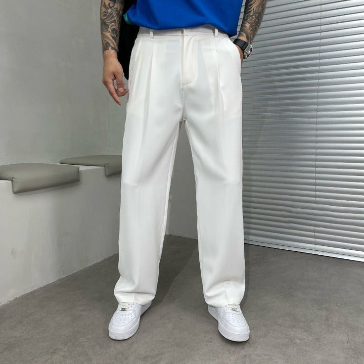 Men’s Office Casual Pants | Straight Fit