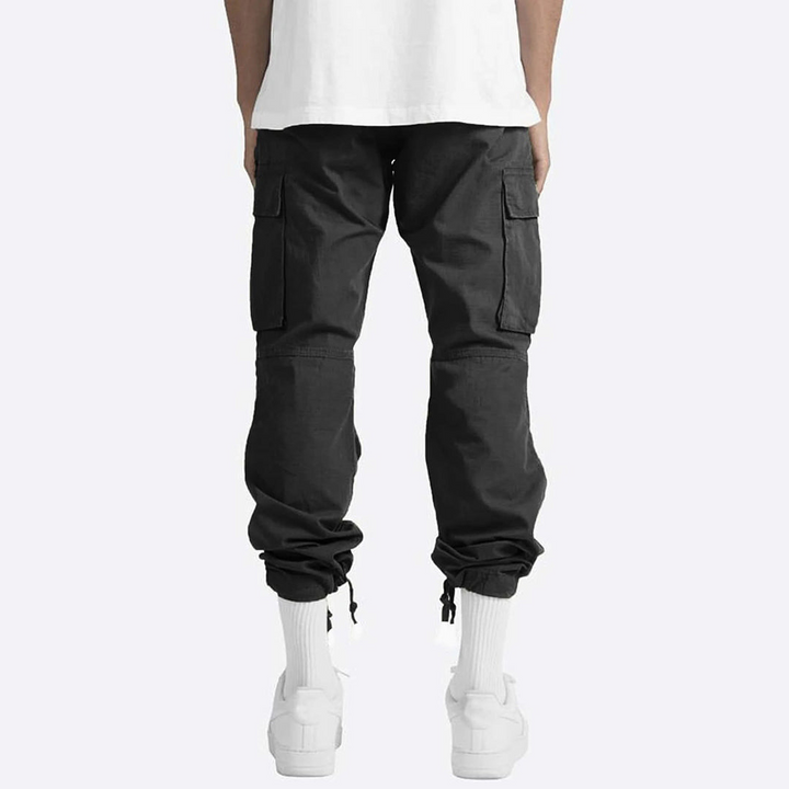 Men’s Cargo Wide Leg Pants | Multi-Pocket