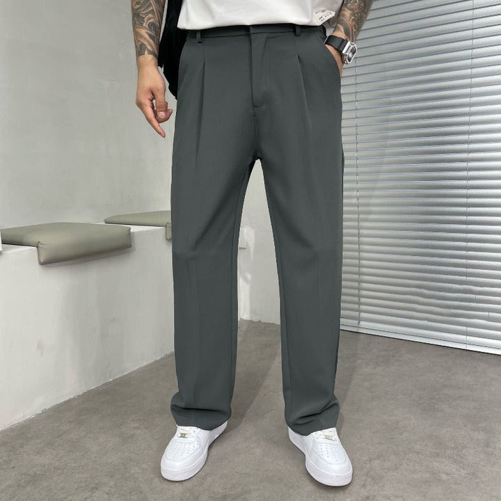 Men’s Office Casual Pants | Straight Fit