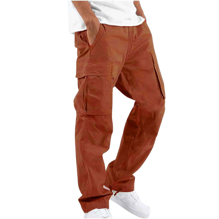 Men’s Cargo Wide Leg Pants | Multi-Pocket