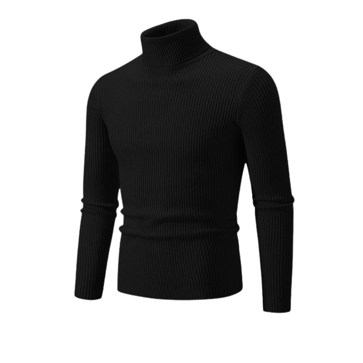 Men's Winter Turtleneck Sweater | Ribbed