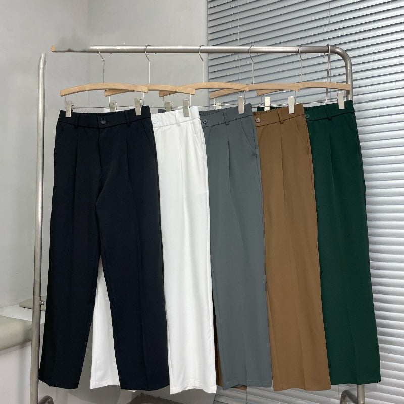 Men’s Office Casual Pants | Straight Fit