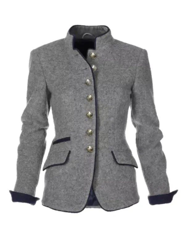 Women’s Vintage Style Blazer | Button Closure
