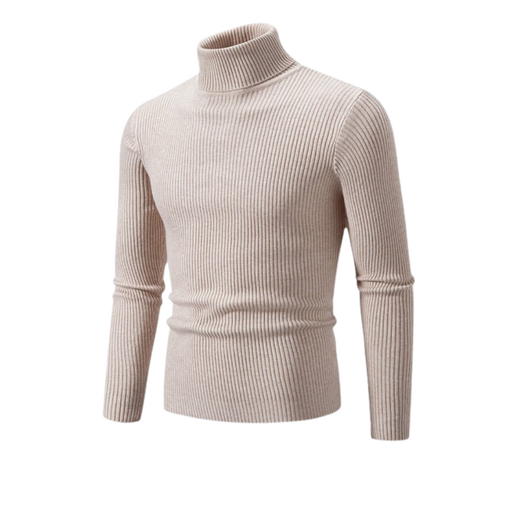 Men's Winter Turtleneck Sweater | Ribbed