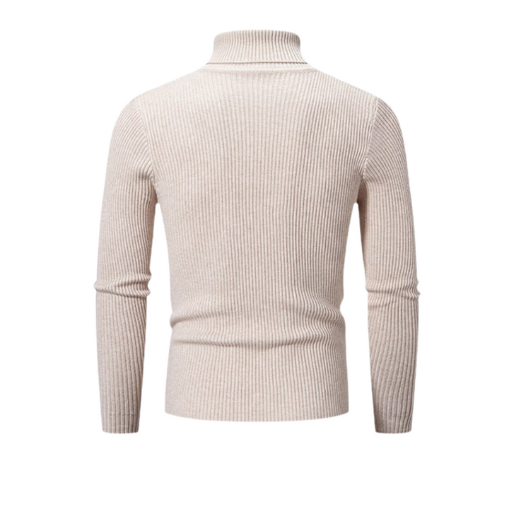 Men's Winter Turtleneck Sweater | Ribbed