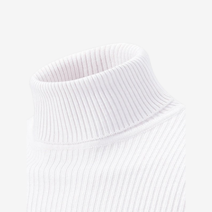 Men's Winter Turtleneck Sweater | Ribbed