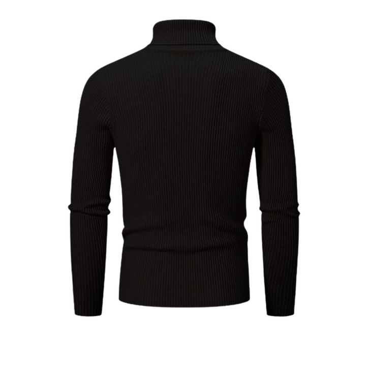 Men's Winter Turtleneck Sweater | Ribbed