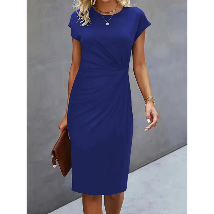 Women’s formal midi dress | Short sleeve