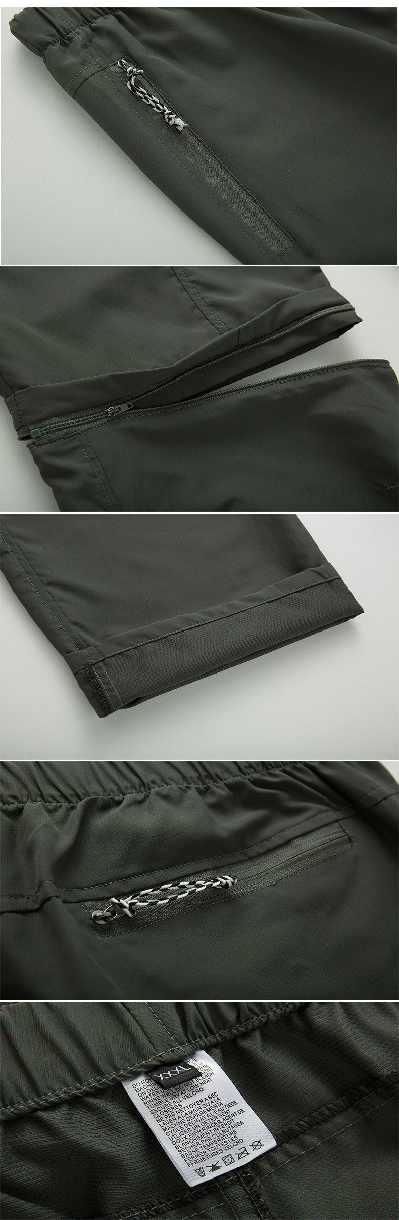 Men’s Outdoor Zip Pants | Multi-Functional
