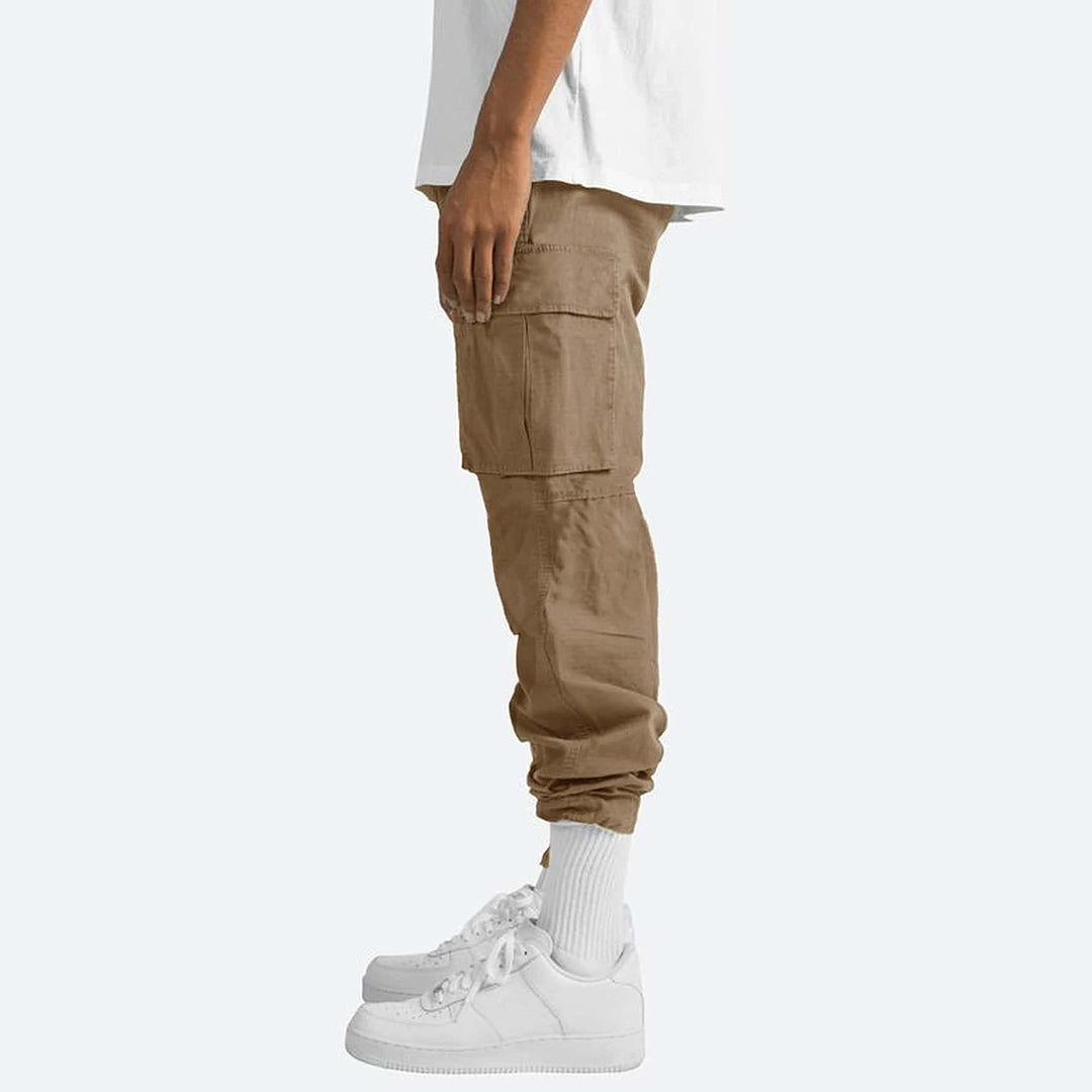 Men’s Cargo Wide Leg Pants | Multi-Pocket