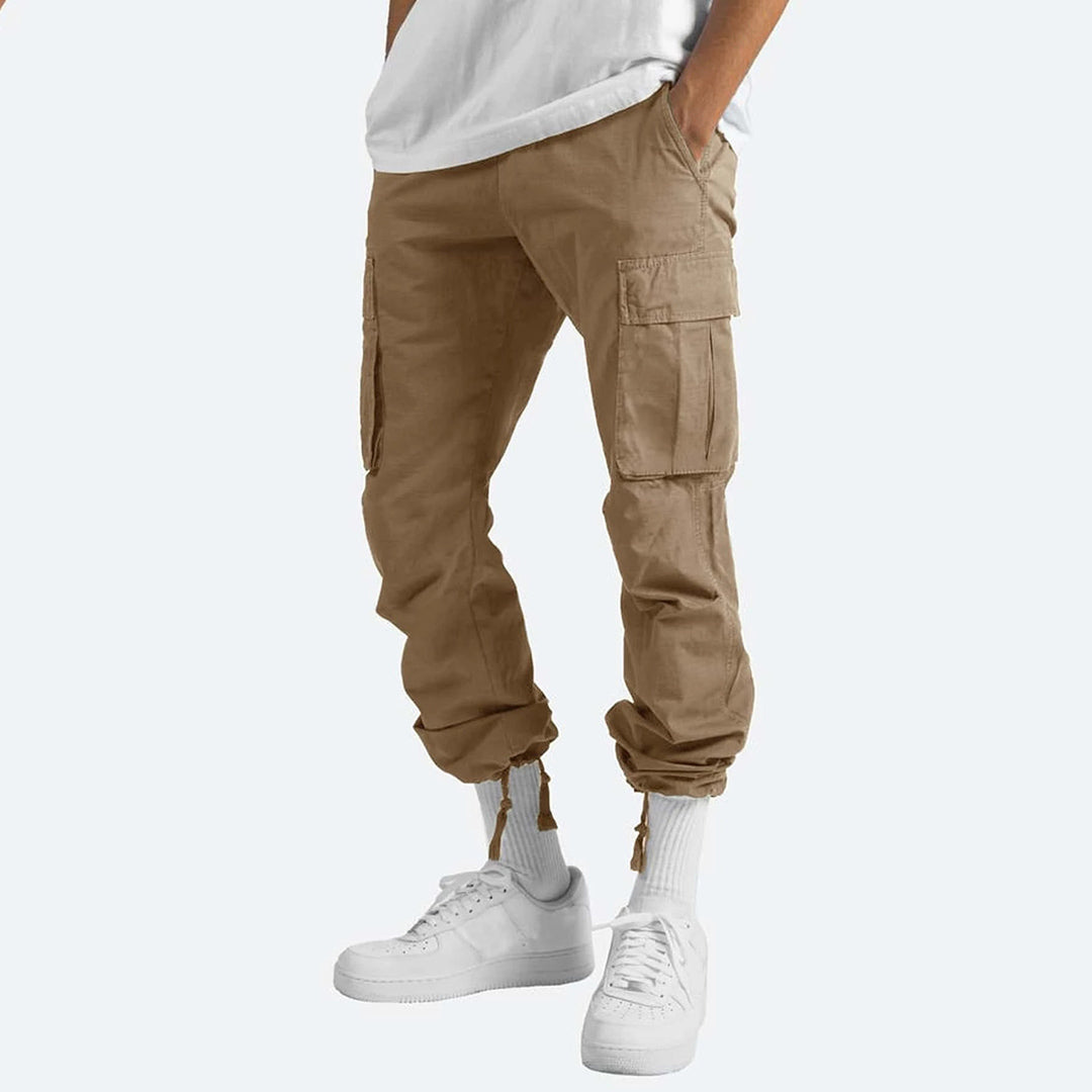 Men’s Cargo Wide Leg Pants | Multi-Pocket