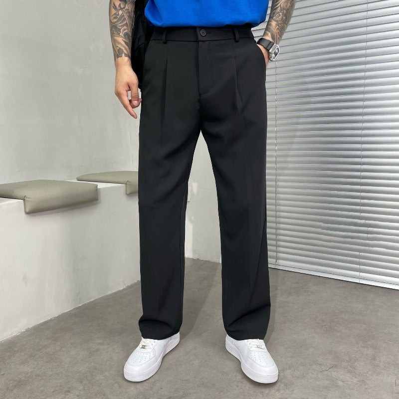 Men’s Office Casual Pants | Straight Fit