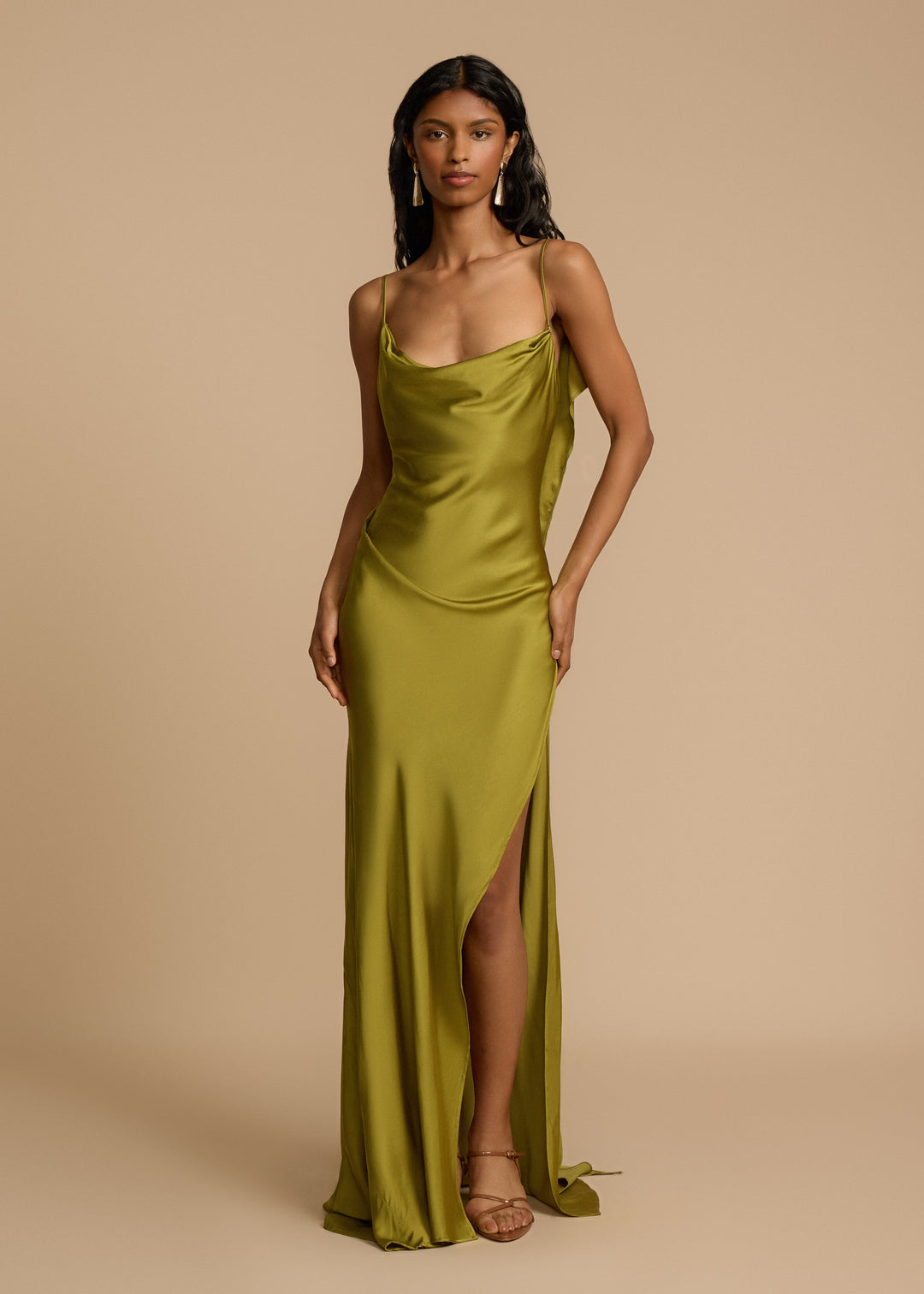 Women’s sleeveless evening dress | Maxi