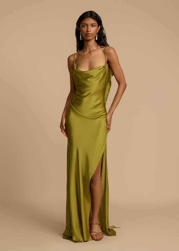Women’s sleeveless evening dress | Maxi