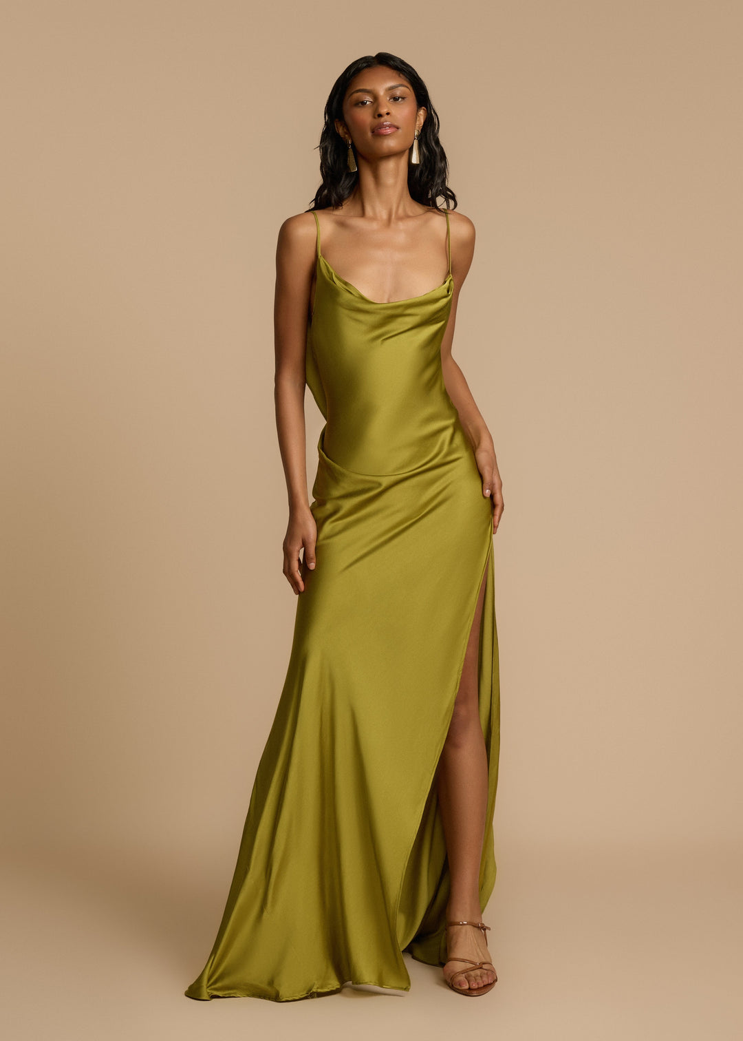 Women’s sleeveless evening dress | Maxi