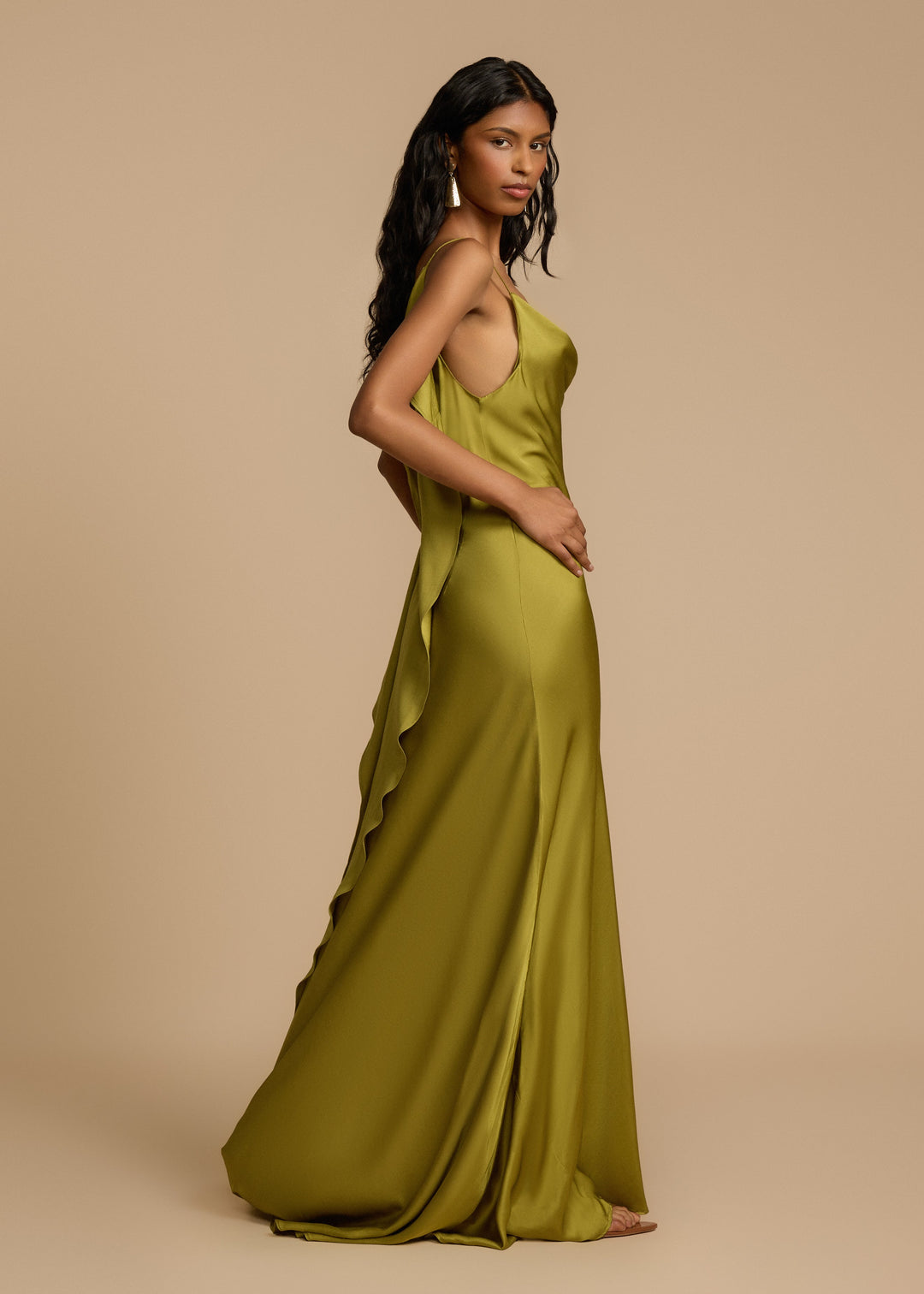 Women’s sleeveless evening dress | Maxi