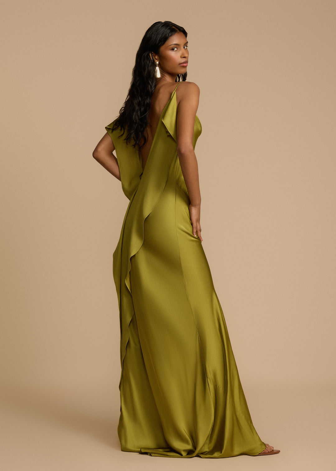 Women’s sleeveless evening dress | Maxi