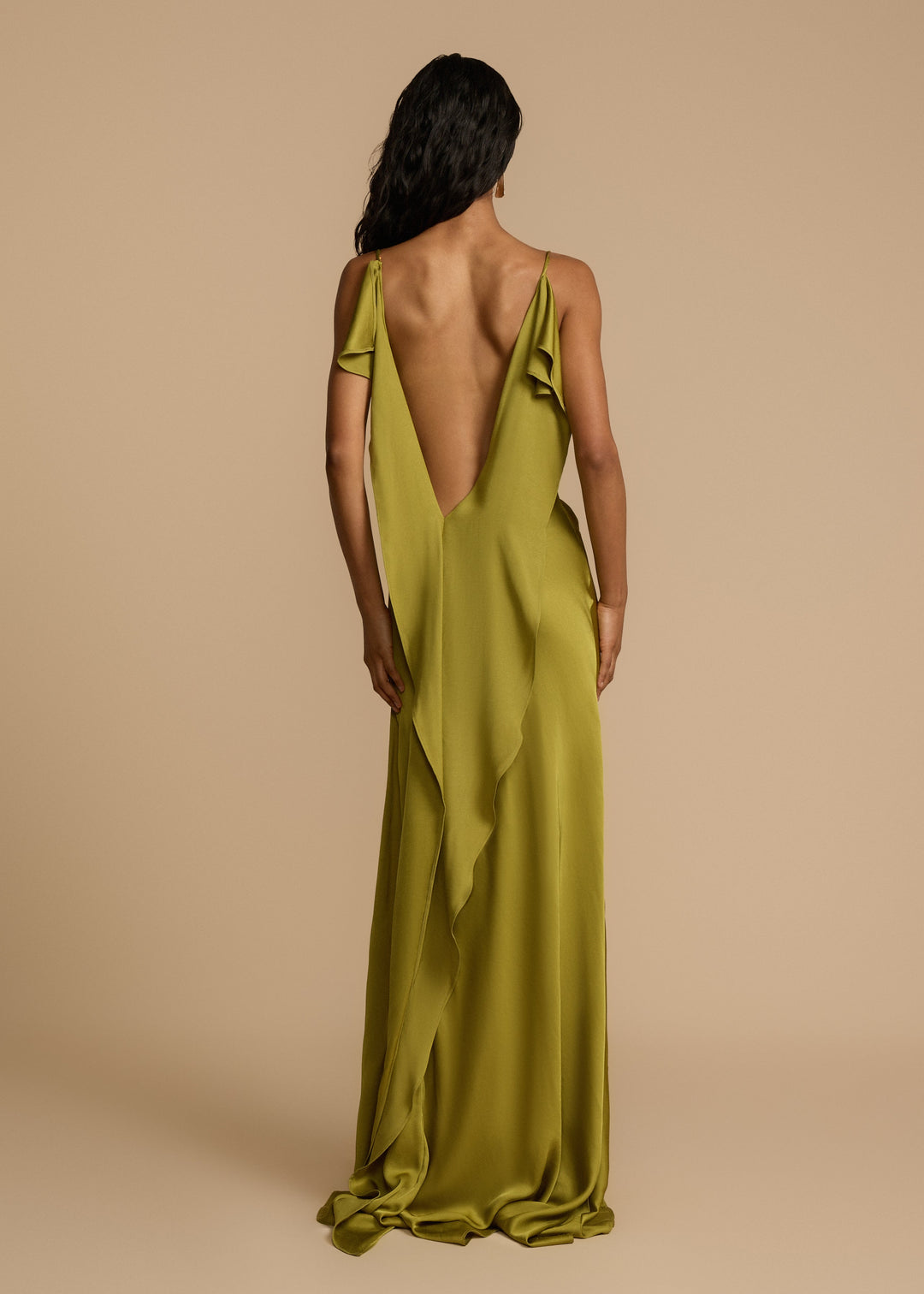 Women’s sleeveless evening dress | Maxi