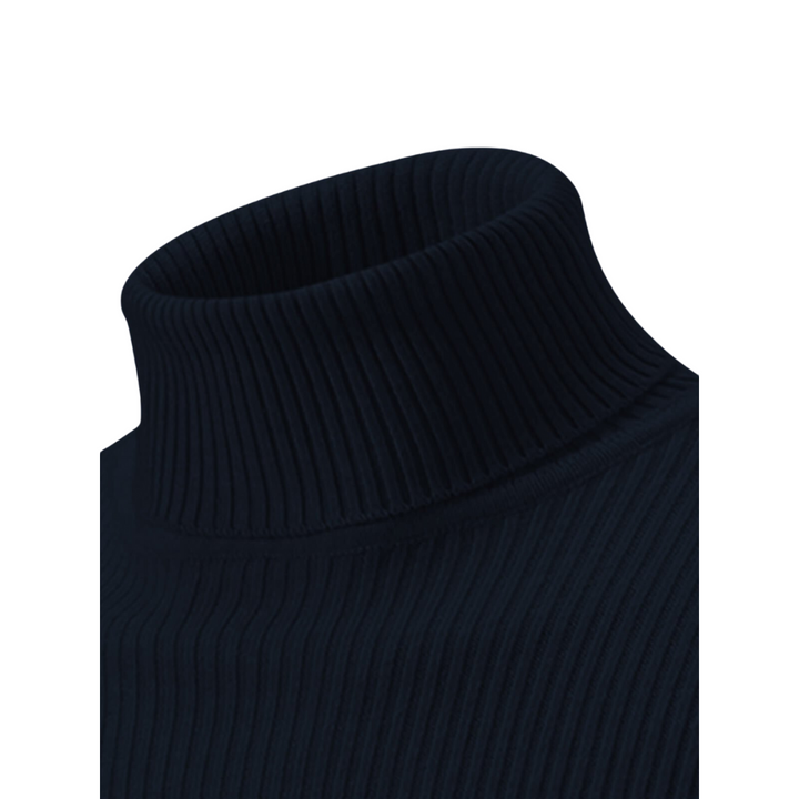 Men's Winter Turtleneck Sweater | Ribbed
