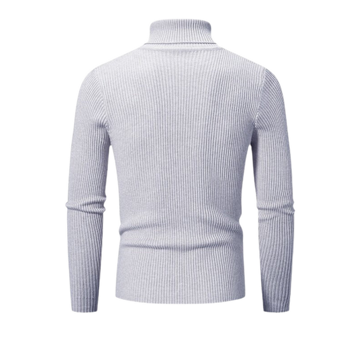Men's Winter Turtleneck Sweater | Ribbed