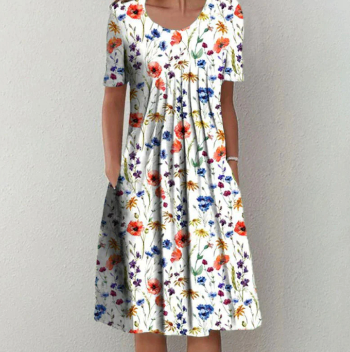 Women’s printed midi dress | Summer