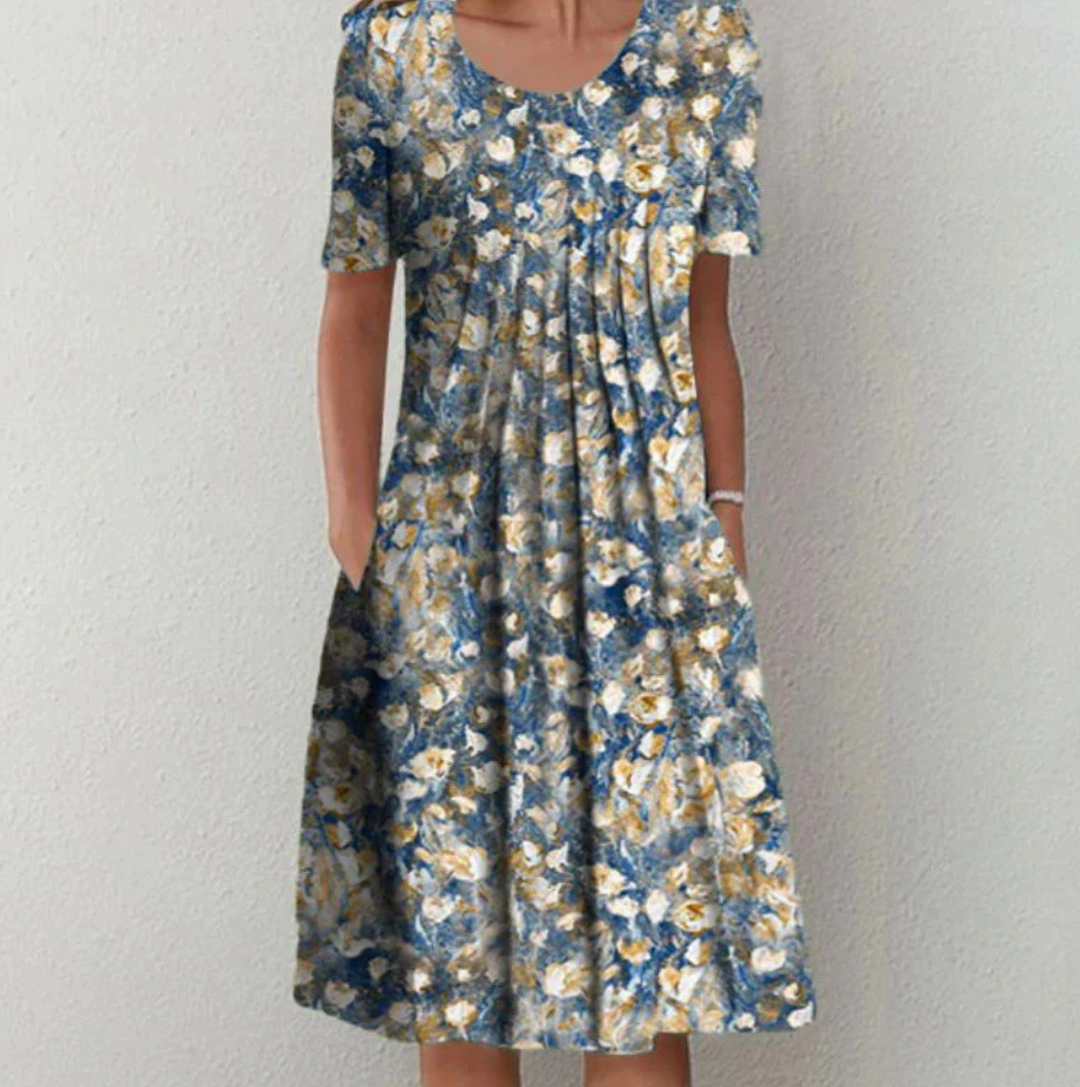 Women’s printed midi dress | Summer