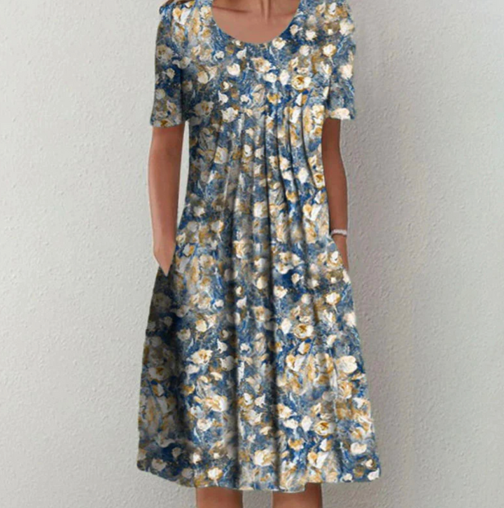 Women’s printed midi dress | Summer