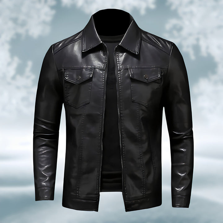 Men’s Black Casual Jacket | Classic