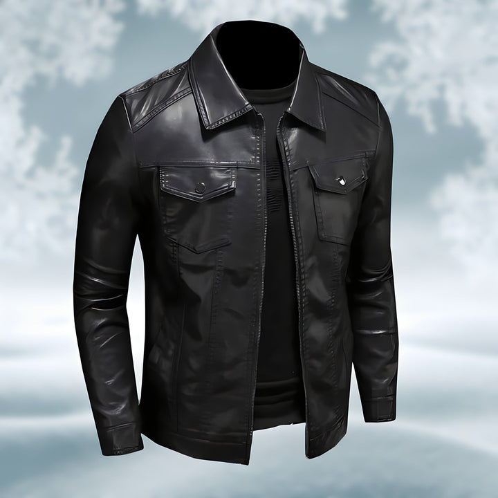 Men’s Black Casual Jacket | Classic