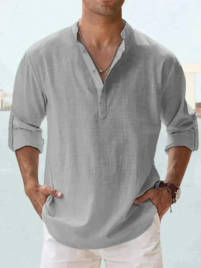 Men’s Short-Sleeve Casual Shirt | Summer