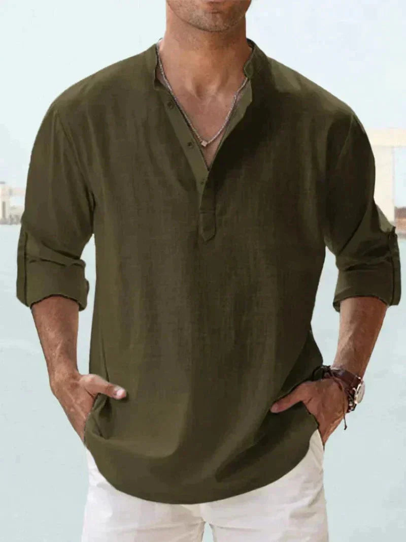 Men’s Short-Sleeve Casual Shirt | Summer