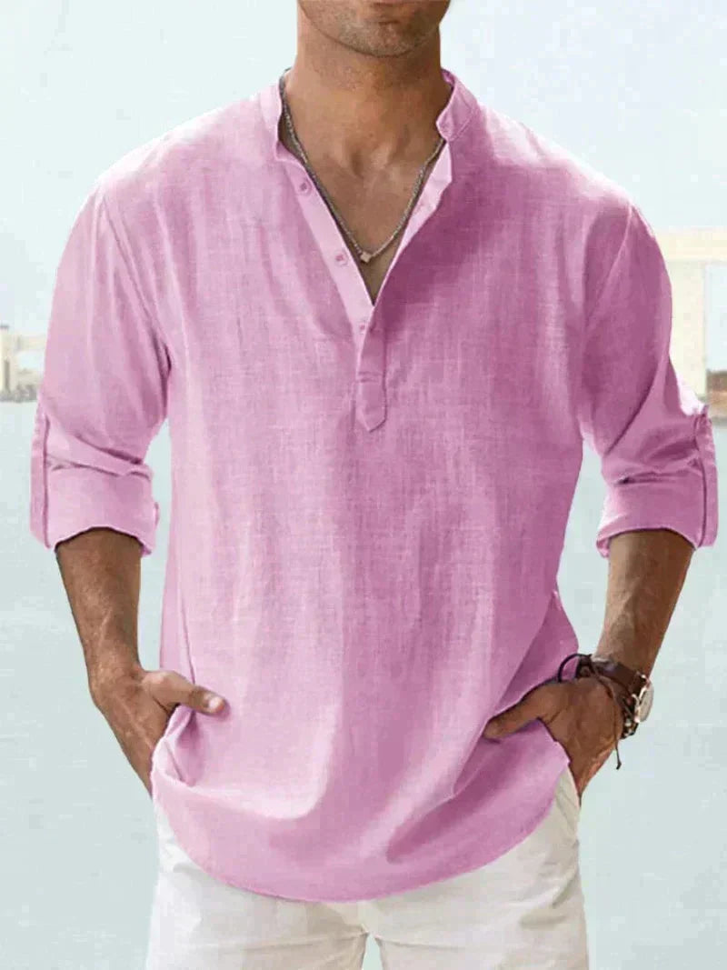 Men’s Short-Sleeve Casual Shirt | Summer