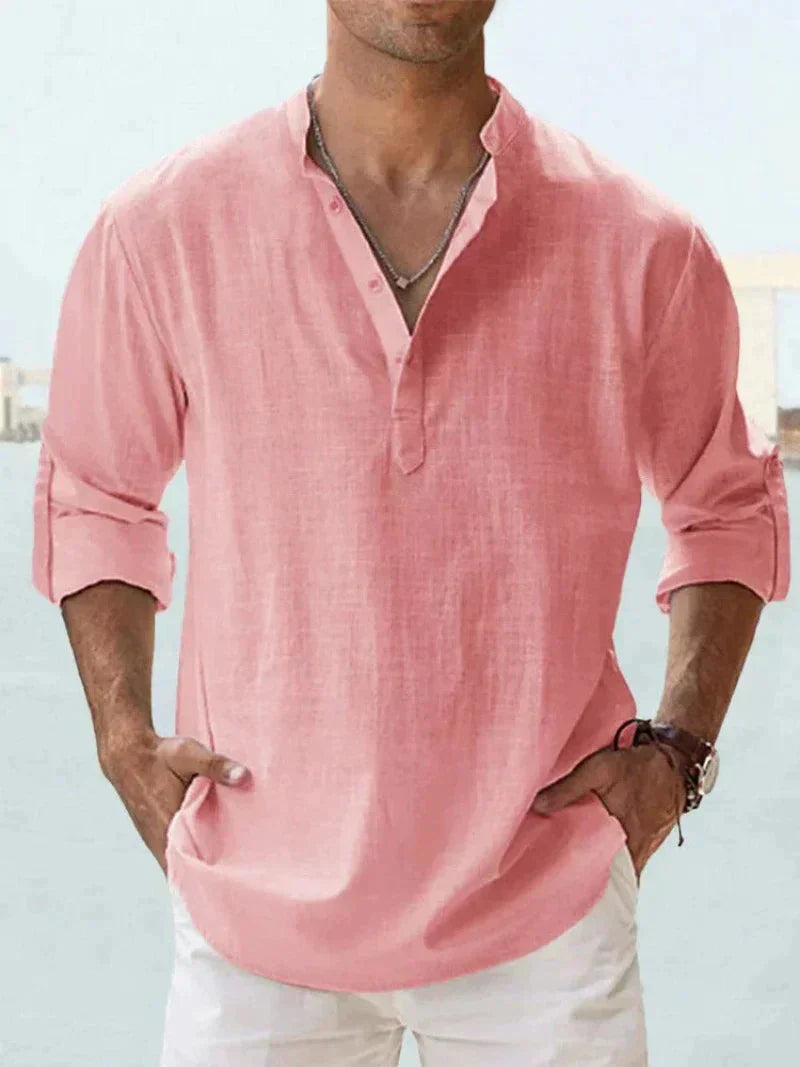Men’s Short-Sleeve Casual Shirt | Summer