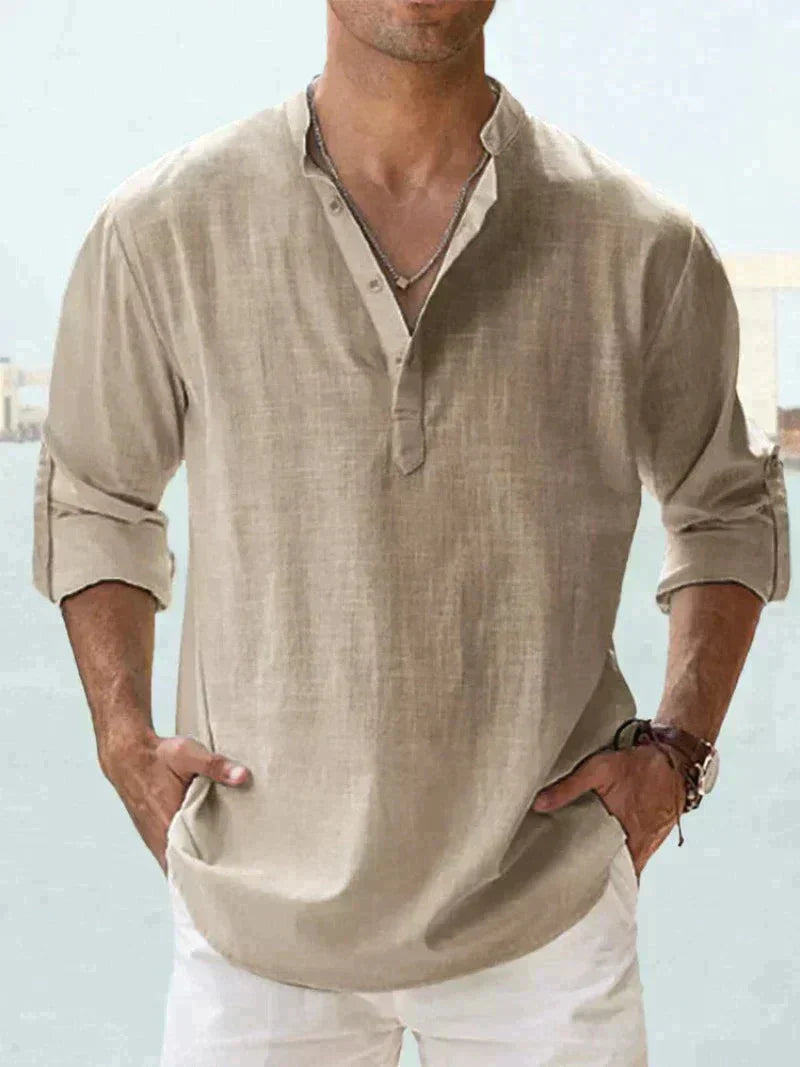 Men’s Short-Sleeve Casual Shirt | Summer
