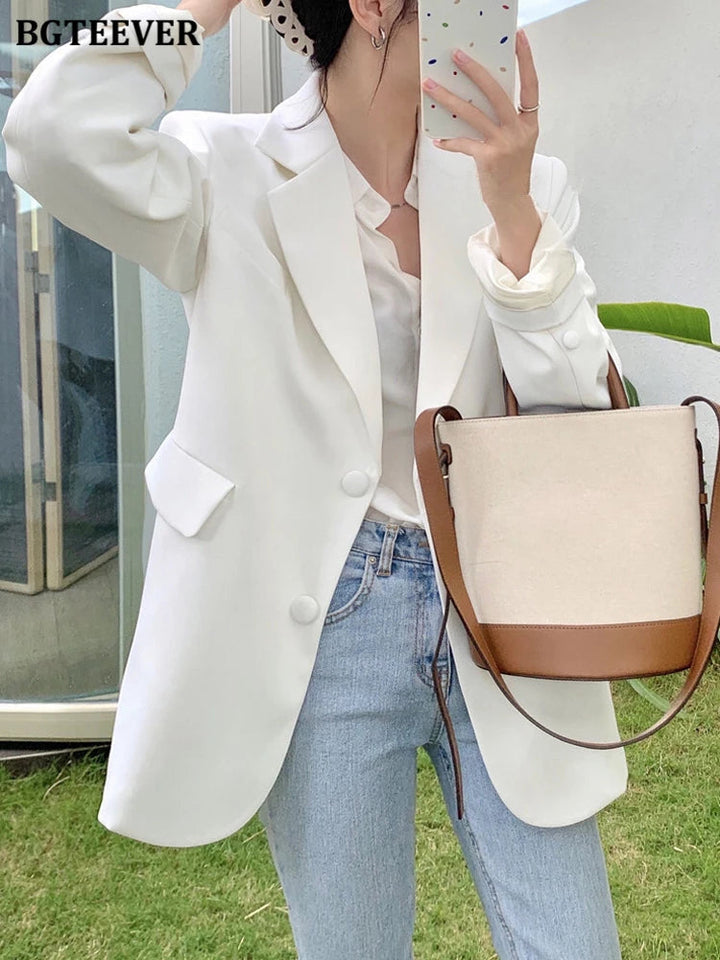 Women’s Oversized Blazer | Relaxed Cut