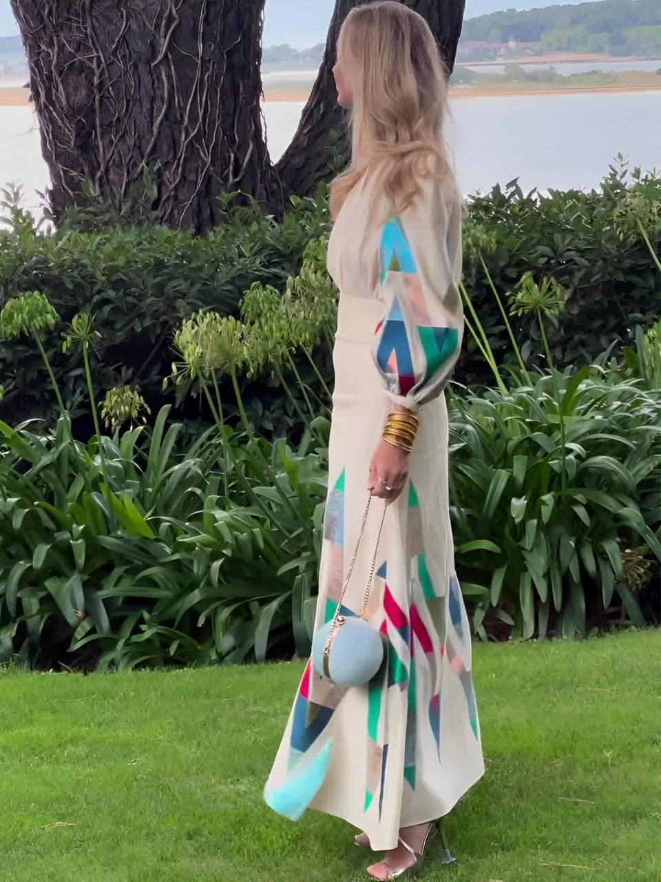 Women’s summer maxi dress | Printed