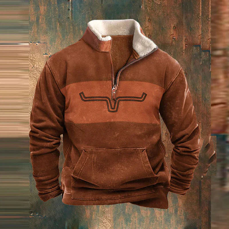 Men’s Zip-Up Sweater | Modern