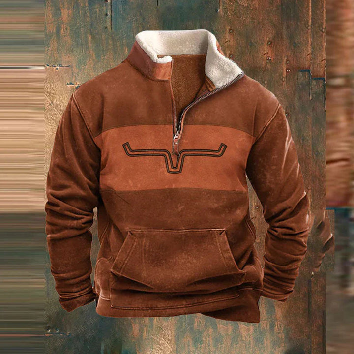 Men’s Zip-Up Sweater | Modern