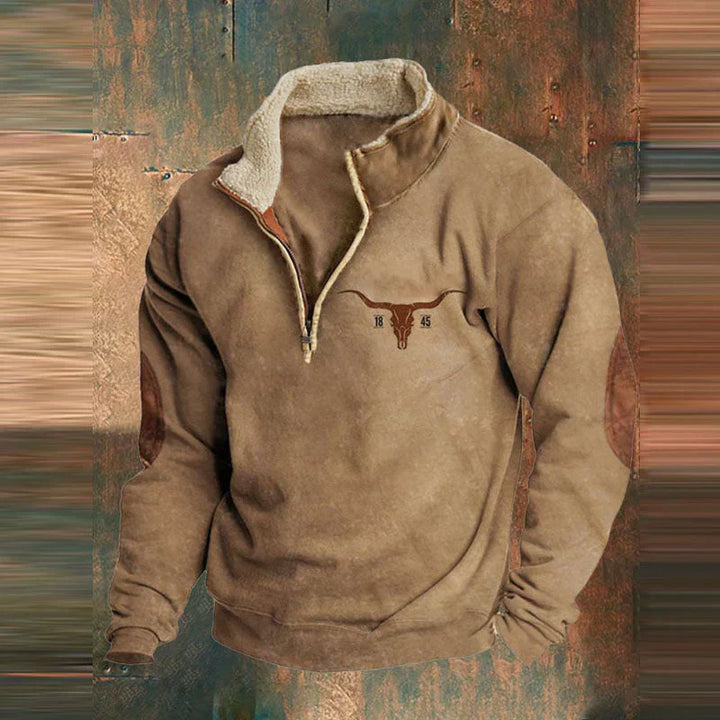 Men’s Zip-Up Sweater | Modern