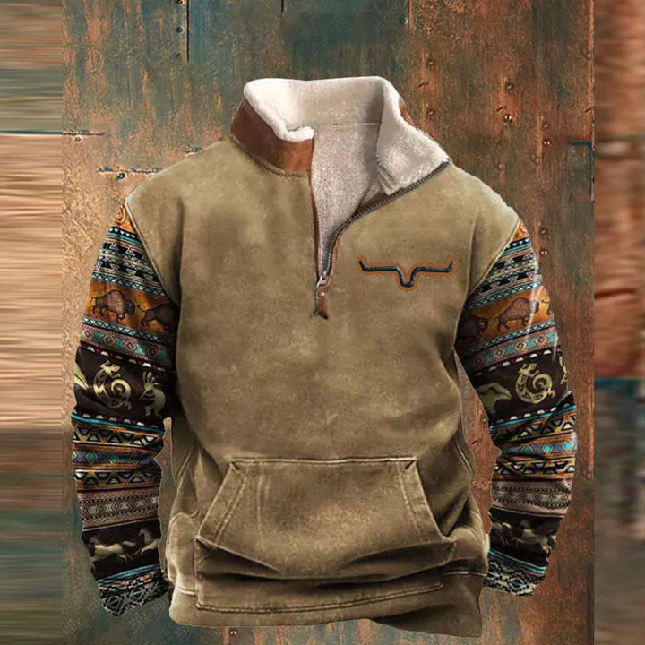 Men’s Zip-Up Sweater | Modern