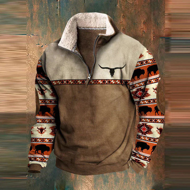 Men’s Zip-Up Sweater | Modern