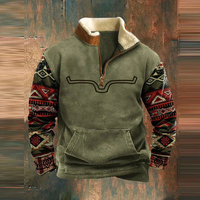Men’s Zip-Up Sweater | Modern