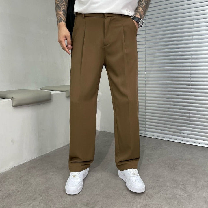 Men’s Office Casual Pants | Straight Fit