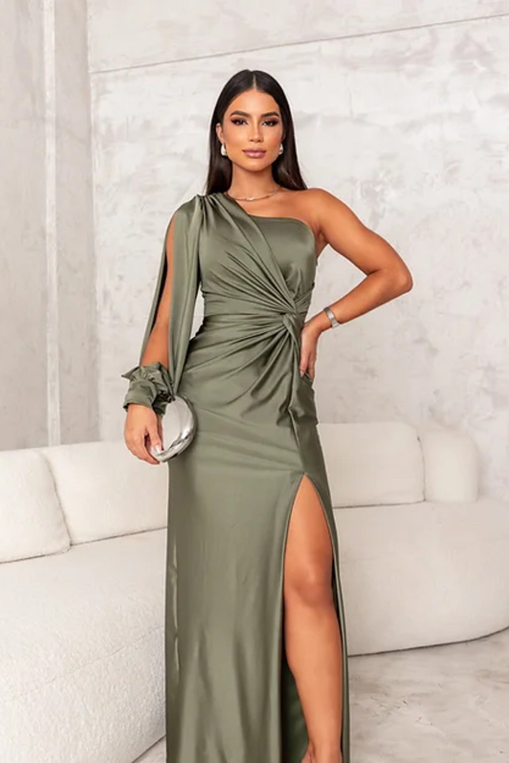 Women’s One-Shoulder Dress | Evening