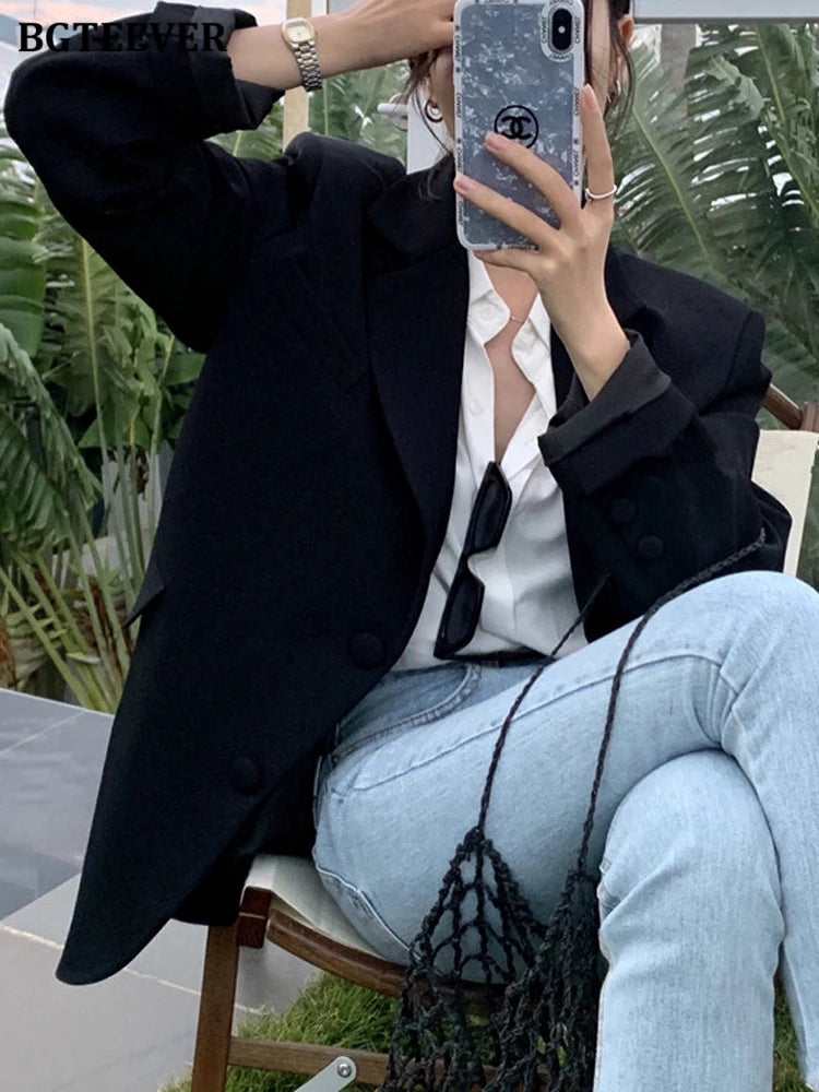 Women’s Oversized Blazer | Relaxed Cut