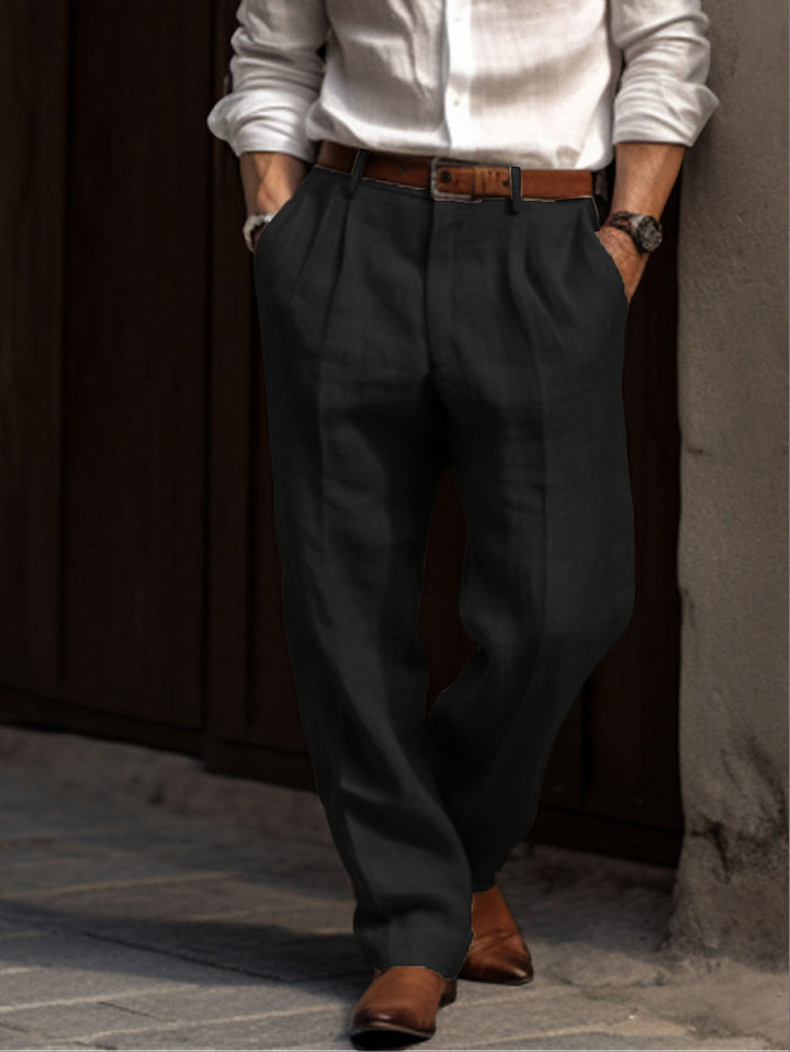 Men’s Classic Pants | Pleated Waist