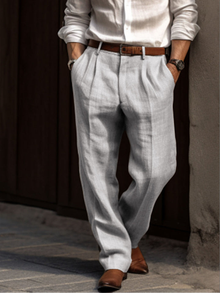 Men’s Classic Pants | Pleated Waist