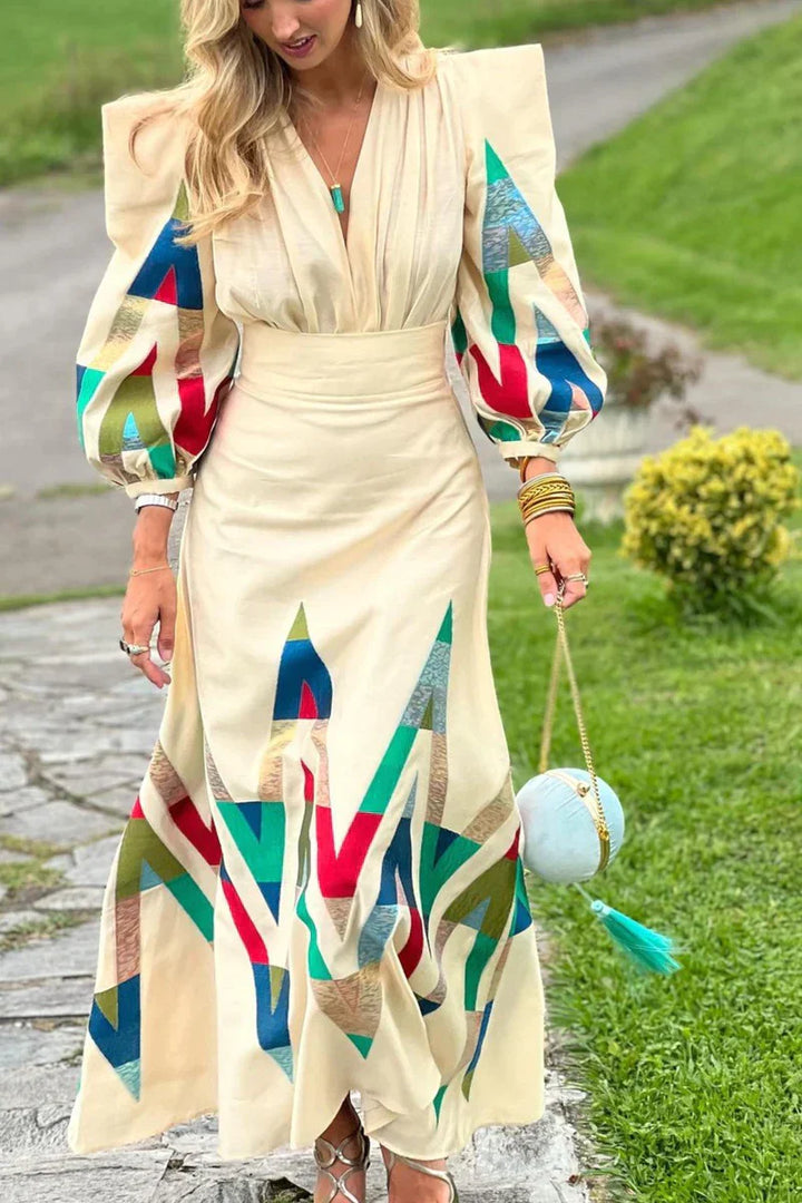 Women’s summer maxi dress | Printed