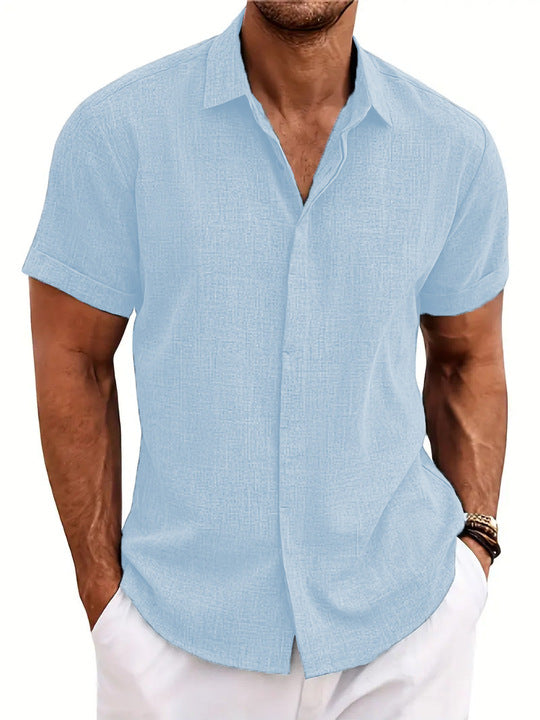Men’s Short-Sleeve Button Shirt | Summer