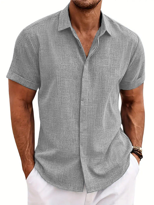 Men’s Short-Sleeve Button Shirt | Summer
